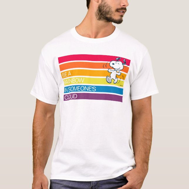 Camiseta Snoopy | Mostrar Sempre As Suas Cores Verdadeiras (Frente)