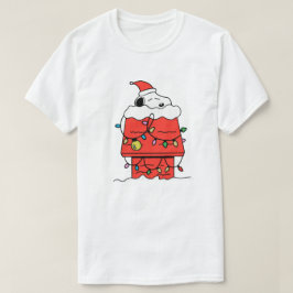 Camiseta snoopy sleeping on winter