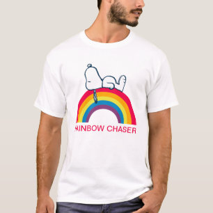 Camiseta Snoopy Sonho em arco-íris a cores