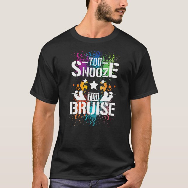 Camiseta Snooze Você Esnobe Paintball (Frente)