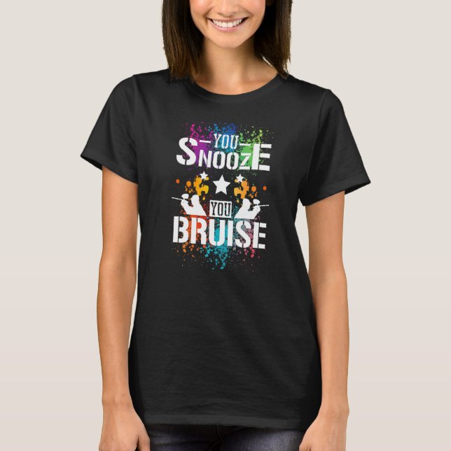 Camiseta Snooze Você Esnobe Paintball (Frente)