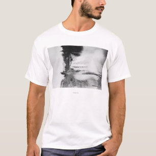 Camiseta Snoqualmie, WA - quedas e fotografia do alojamento