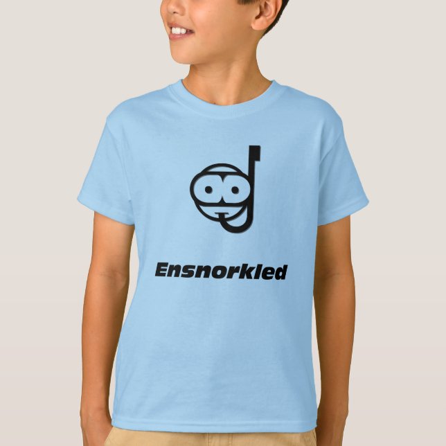 Camiseta Snorkel Ensnorkled (Frente)