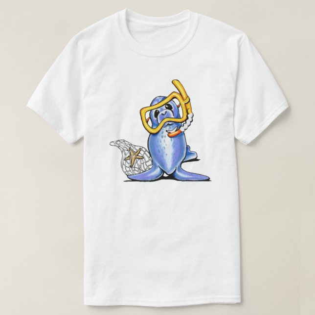 Camiseta Snorkel Seal (Frente do Design)