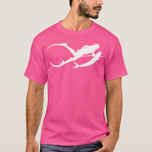 Camiseta Snorkeling de Pesca de Arrasto Livre