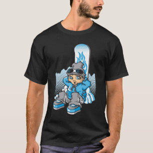 Camiseta Snow boy resting