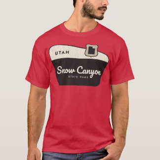 Camiseta Snow Canyon State Park Utah Sinal de Boas-vindas