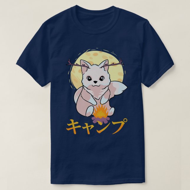 Camiseta Snow  Cute Kawaii Anime Fo  Otaku Japanese Aesthet (Frente do Design)