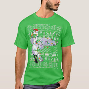 Camiseta Snow Goose Bird Lover Santa Hate Snow Goose Ch