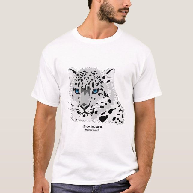 Camiseta Snow leopard (Frente)