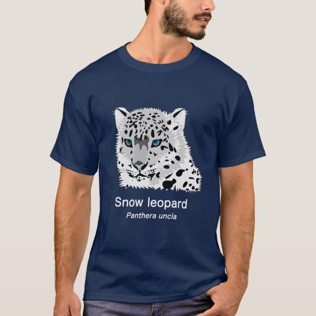 Camiseta Snow leopard (Frente)