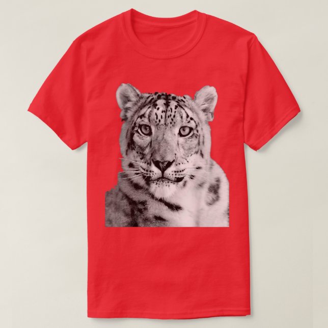 Camiseta Snow Lepard (Frente do Design)