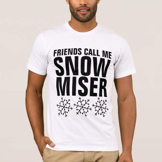 CAMISETA SNOW MISER T-SHIRTS (Frente)
