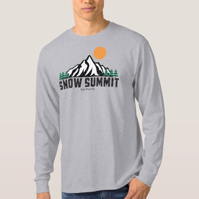 Camiseta Snow Summit Ski Sunset T-Shirt (Frente)