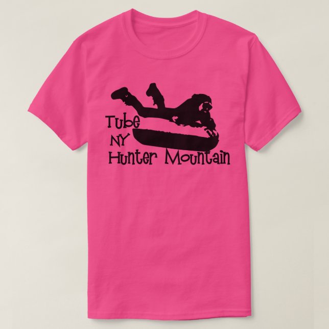 Camiseta Snow Tube Hunter Mountain New York (Frente do Design)