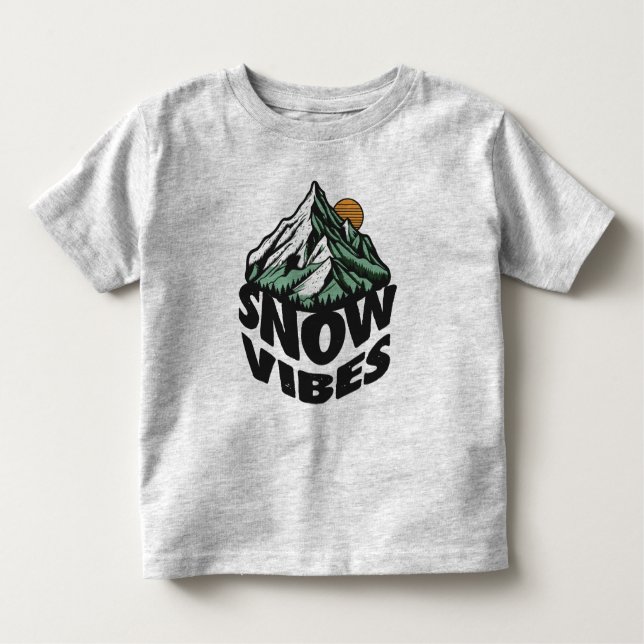 Camiseta Snow Vibes (Frente)