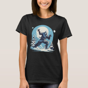 Camiseta Snowball luta como um Ninja para o Snowballer e o