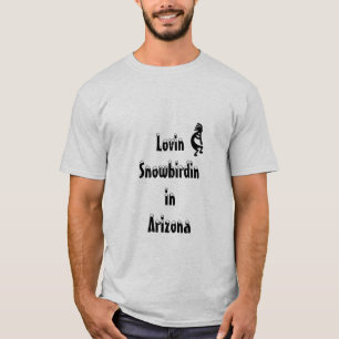 Camiseta Snowbird da arizona de Kokopelli