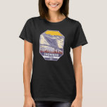 Camiseta Snowbird Ski Area Winter Utah<br><div class="desc">Design de arte de Snowbird apresentando a paisagem de inverno.</div>
