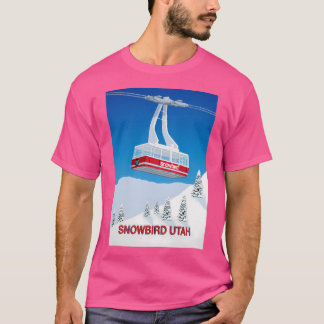 Camiseta Snowbird Ski Resort Baseball Capa