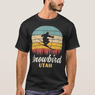 Camiseta Snowbird Utah Vintage Mountain Utah Ski Vac
