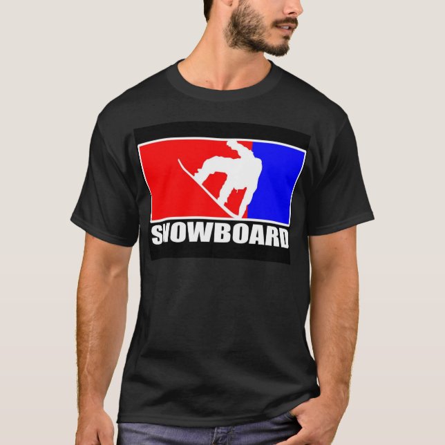 Camiseta snowboard (Frente)