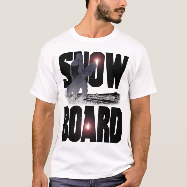 Camiseta SnowBoard (Frente)