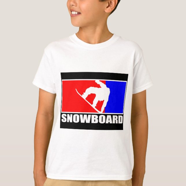 Camiseta snowboard (Frente)