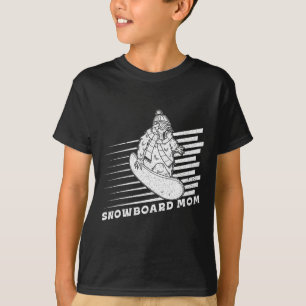 Camiseta Snowboard Activity Outdoor Mountain Ski Recr