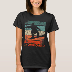 Camiseta Snowboard Air On Powder Day Snowboarder Vintage