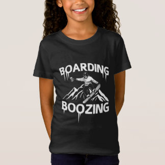 Camiseta Snowboard Boozing