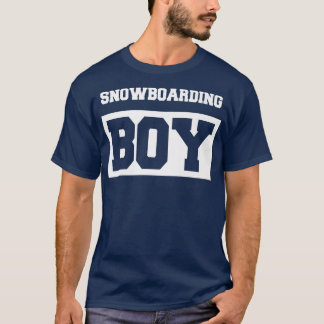 Camiseta Snowboard Boy Snowboard Snowboarder
