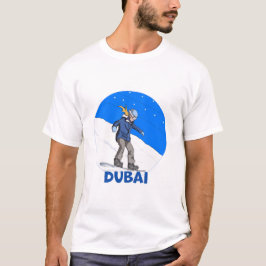 Camiseta Snowboard Em Dubai