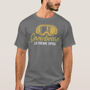 Camiseta Snowboard Etreme Sports Ski Legal Adventure Gift