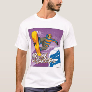 Camiseta Snowboard extremo