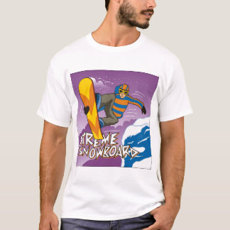 Camiseta Snowboard extremo
