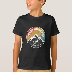 Camiseta Snowboard Garmisch Partenkirchen Alemanha
