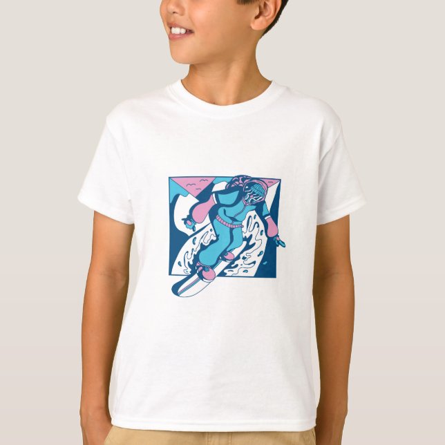 Camiseta Snowboard legal (Frente)