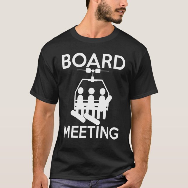 Camiseta Snowboard Meeting Estilo Esporte Snowboard (Frente)