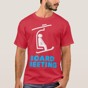 Camiseta Snowboard Meeting Snowboarding Vacation
