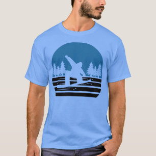 Camiseta Snowboard Retro Vintage 1