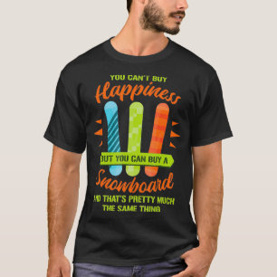Camiseta Snowboard Skiing Engraçado Snowboard Snowboarder G