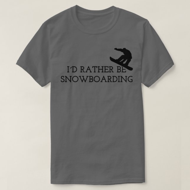 Camiseta Snowboard Snowboard 1 (Frente do Design)