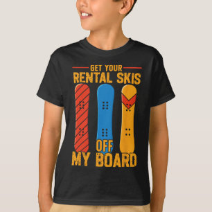 Camiseta Snowboard Snowboard Vintage Retro Obtenha o seu al