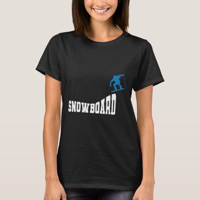 Camiseta Snowboard Snowboard Vintage Retro Snowboard 2 (Frente)