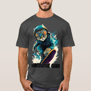 Camiseta Snowboard Snowboarder Destruiu O GNAR