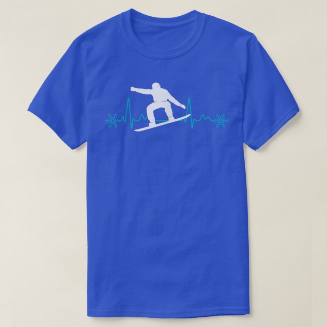 Camiseta Snowboard Snowboarder Snowboard Mountain Winter (Frente do Design)