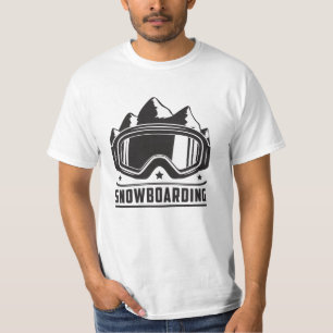 Camiseta Snowboard Snowboarder Snowboard Snowboard Sift Ide