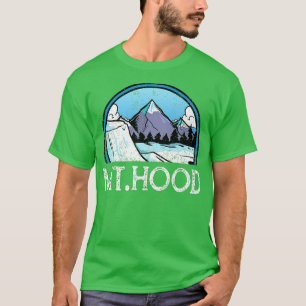 Camiseta Snowboard Snowboarding Skier Skiing Oregon Mt 