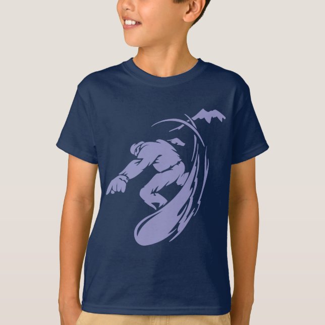 Camiseta Snowboarder (Frente)